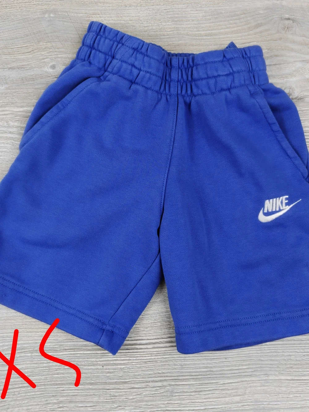 Nike Boys' Athletic Bundle - Blue/Green Dri-FIT T Shirt (7) & Fleece Shorts (XS)